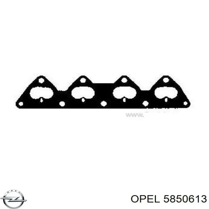 5850613 Opel прокладка випускного колектора