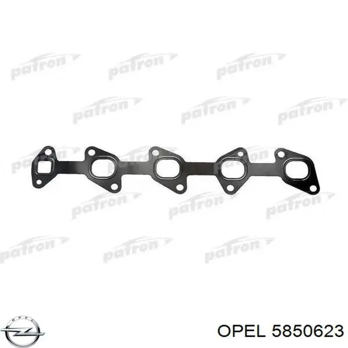 5850623 Opel Прокладка випускного колектора
