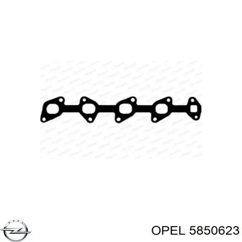 Прокладка випускного колектора Opel 5850623 ціна, від 6.35 USD