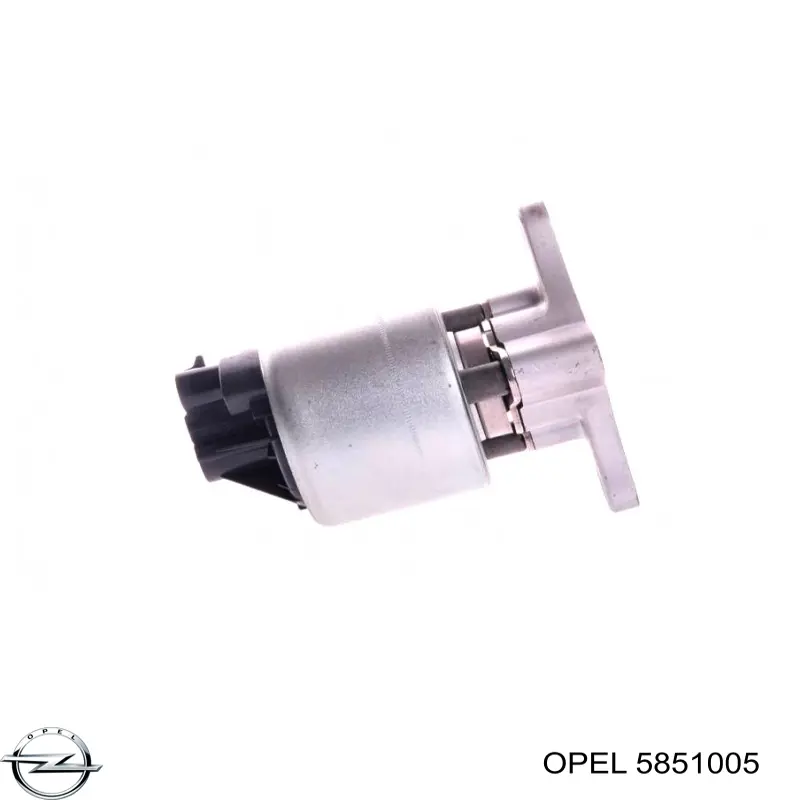 5851005 Opel клапан egr, рециркуляції газів