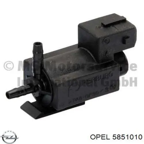 Клапан соленоїд регулювання заслонки EGR Opel 5851019 ціна, від 30.21 USD