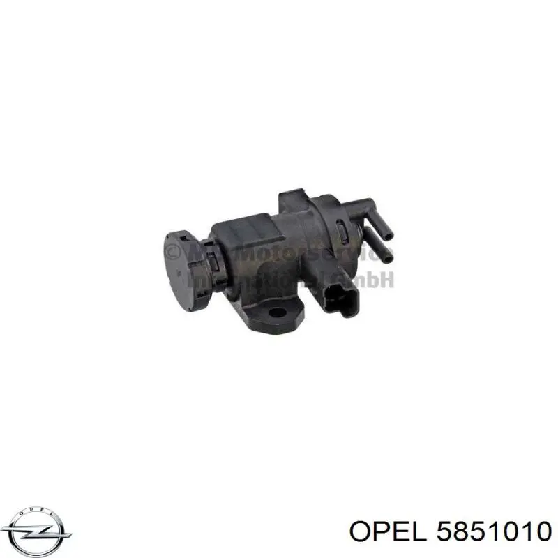 Купити 5851019 Opel Клапан соленоїд регулювання заслонки EGR