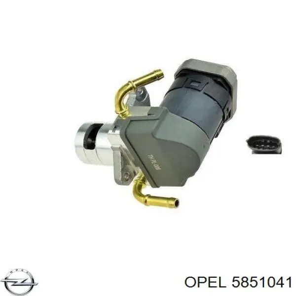 Клапан ЄГР 5851041 Opel