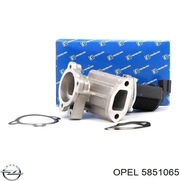5851065 Opel клапан egr, рециркуляції газів