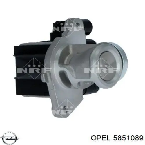 Клапан EGR Opel 5851089 ціна, від 63.34 USD