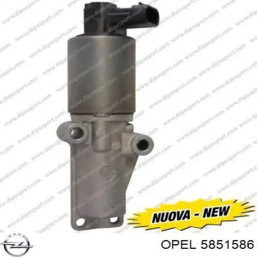 Купити 5851586 Opel Прилади управління системи рециркуляції
