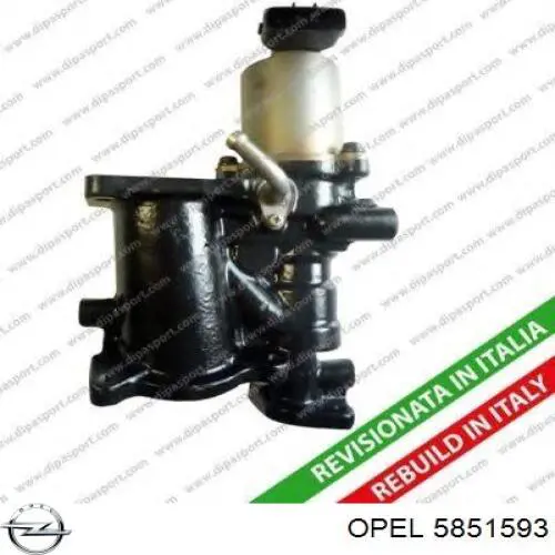 5851593 Opel Клапан рециркуляції відпрацьованих газів EGR