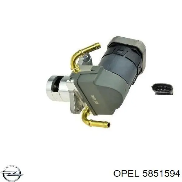 Купити 5851594 Opel Прилади управління системи рециркуляції