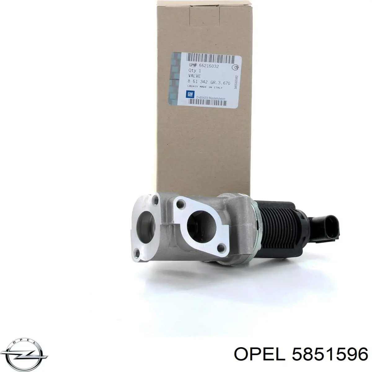 5851596 Opel клапан egr, рециркуляції газів