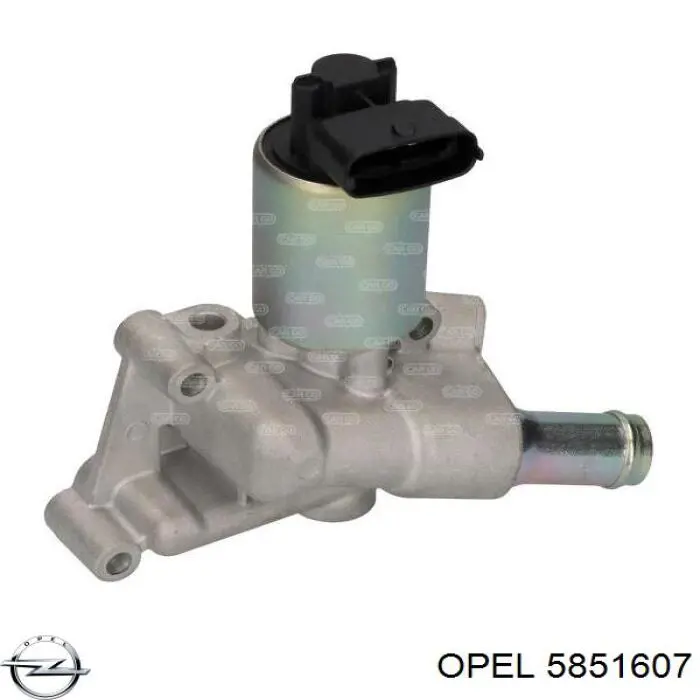 Клапан EGR Opel 5851607 ціна, від 61.17 USD