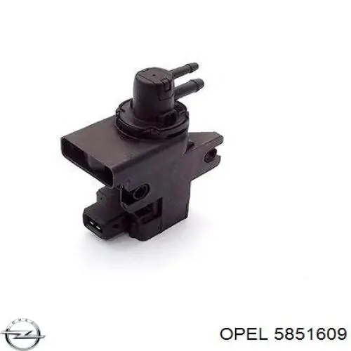 Купити 5851609 Opel Клапан перетворювач тиску наддуву (соленоїд)