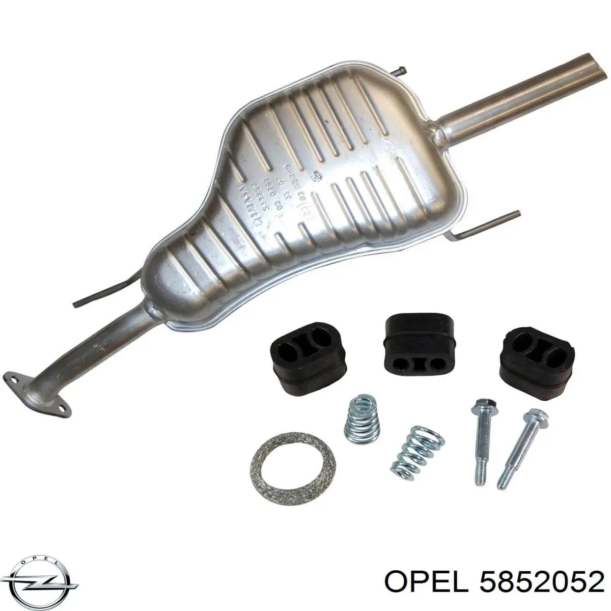 Вихлопна труба Opel 5852052 ціна, від 89.97 USD