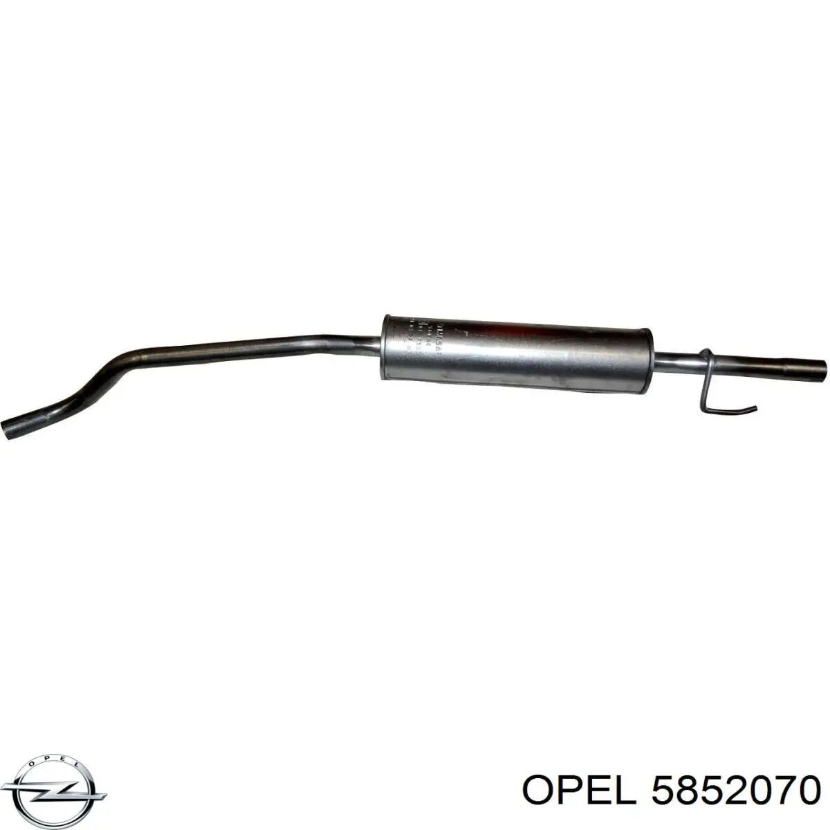 Купити 0852822 Opel Вихлопна труба