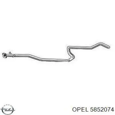 Вихлопна труба Opel 5852074 ціна, від 77.91 USD