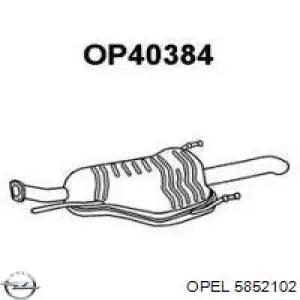 Купити 5852102 Opel Вихлоп