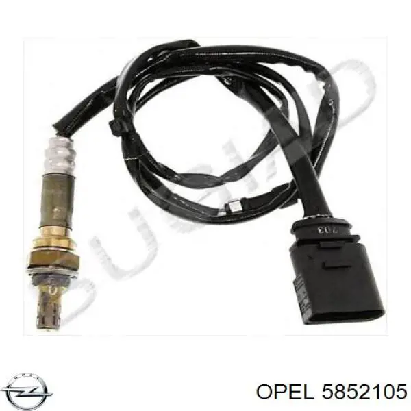 Купити 5852105 Opel Глушник вихлопних газів кінцевий