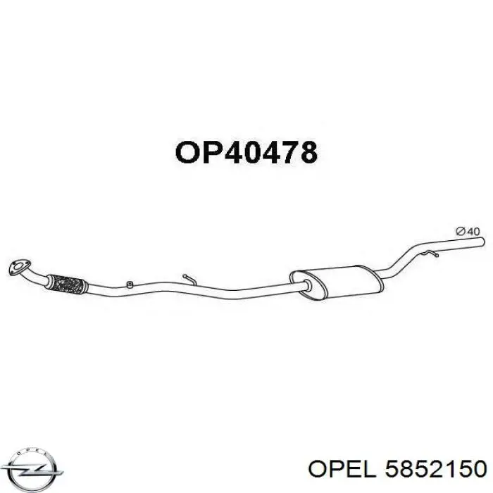  5852150 Opel