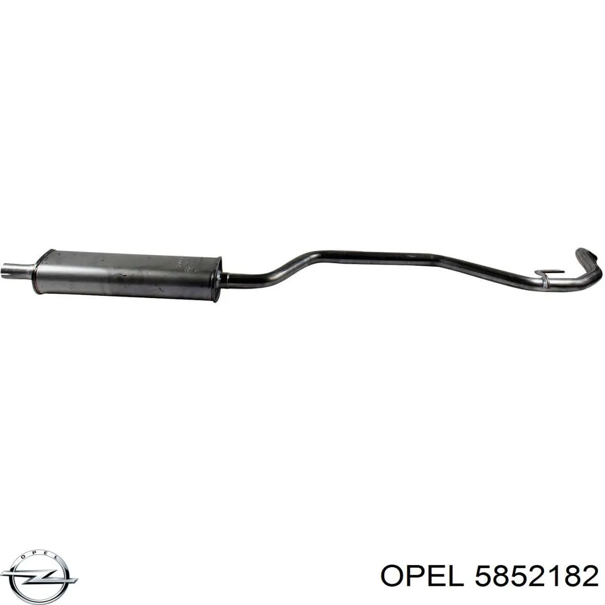 Купити 5852182 Opel Вихлопна труба