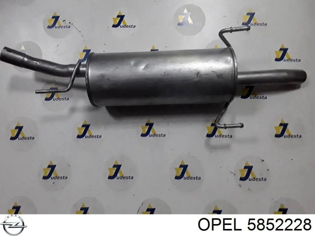 Вихлоп Opel 5852228 ціна, від 72.71 USD