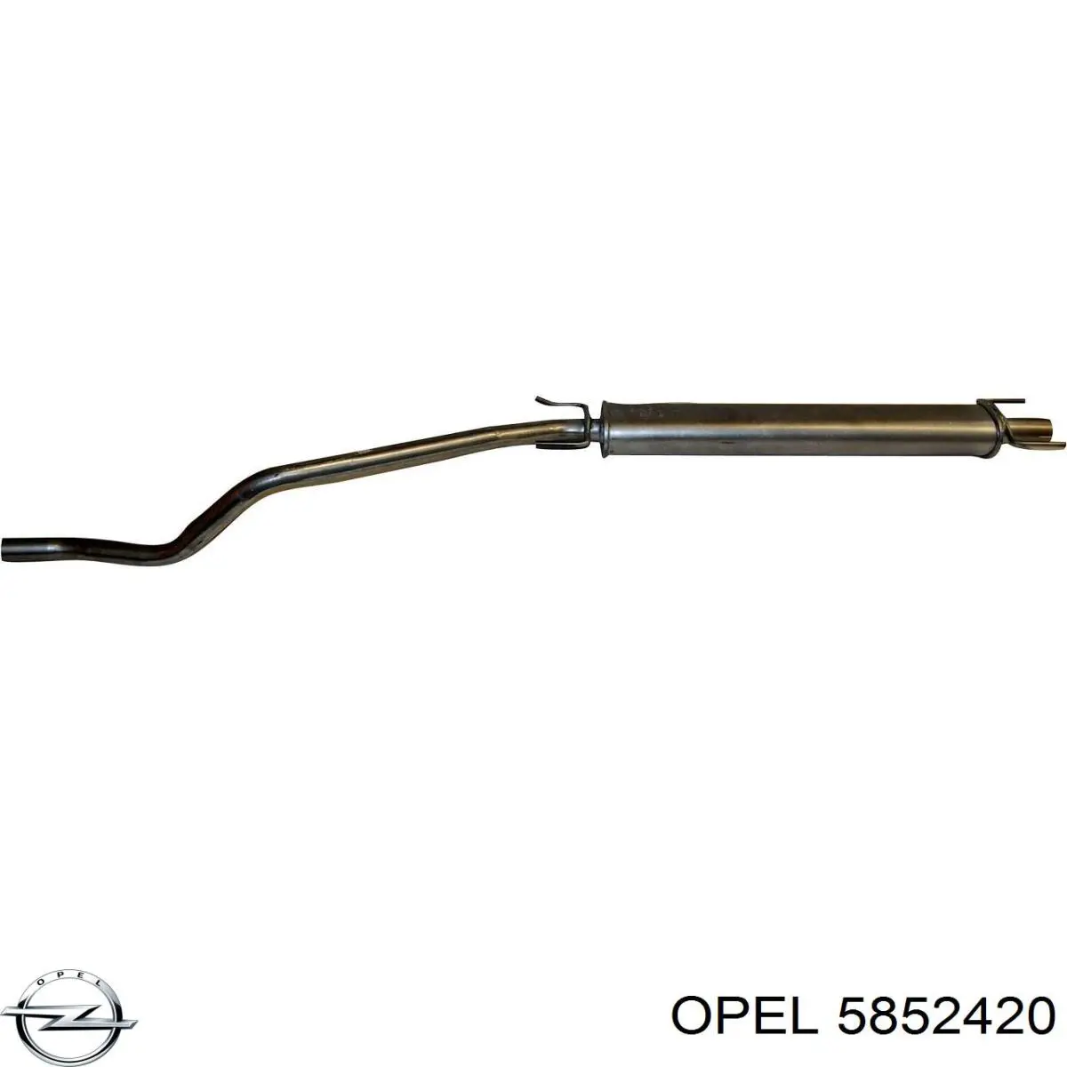 Купити 5852420 Opel Вихлопна труба
