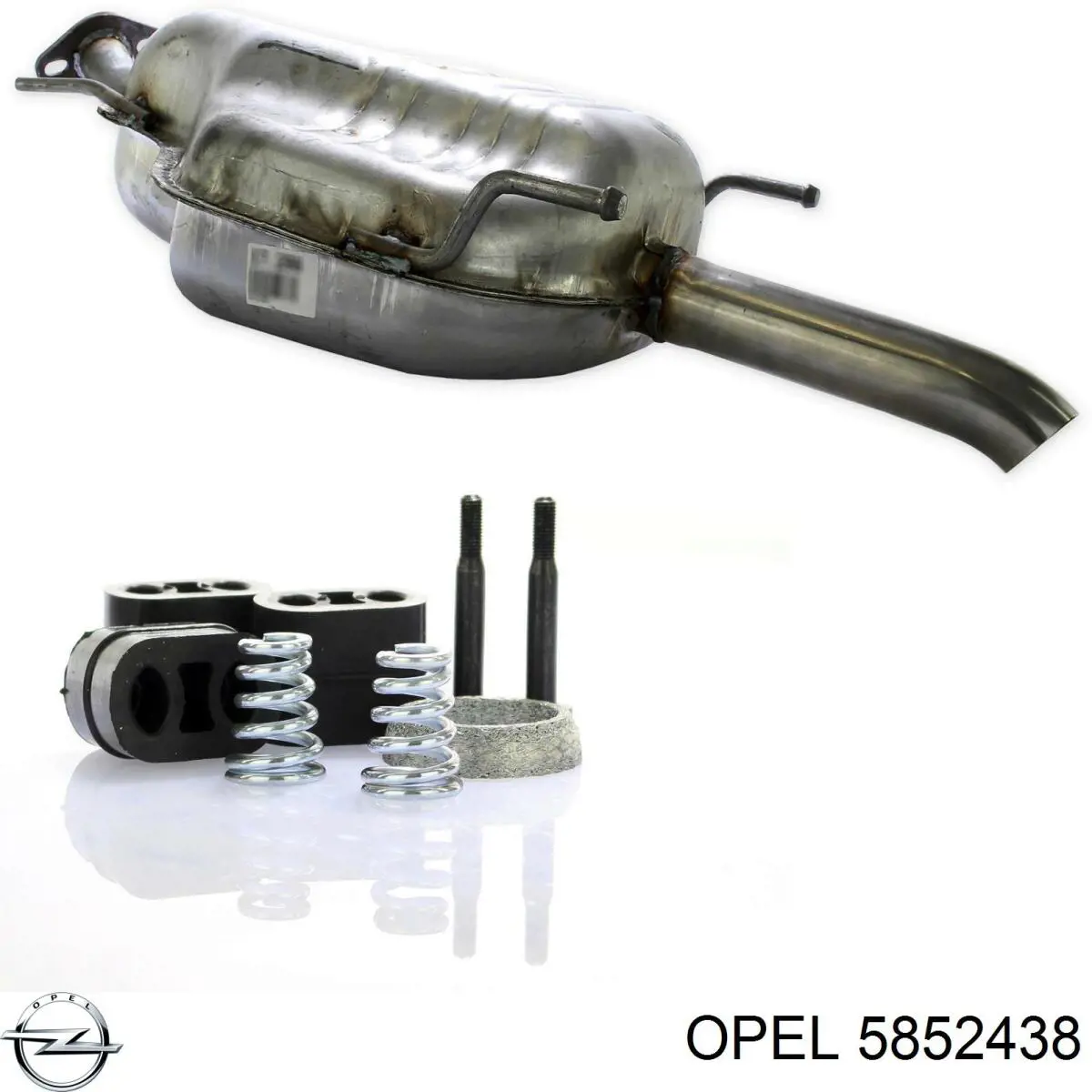 Купити 5852438 Opel Глушник вихлопних газів кінцевий