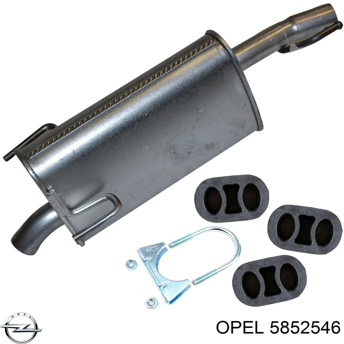 Глушник Opel 5852546 ціна, від 35.97 USD