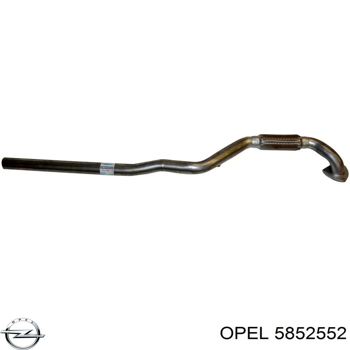 Глушник Opel 5852552 ціна, від 46.47 USD