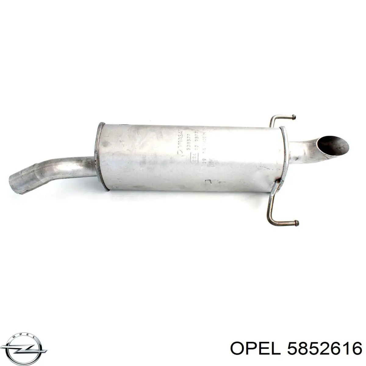 Вихлопна труба Opel 5852616 ціна, від 86.87 USD