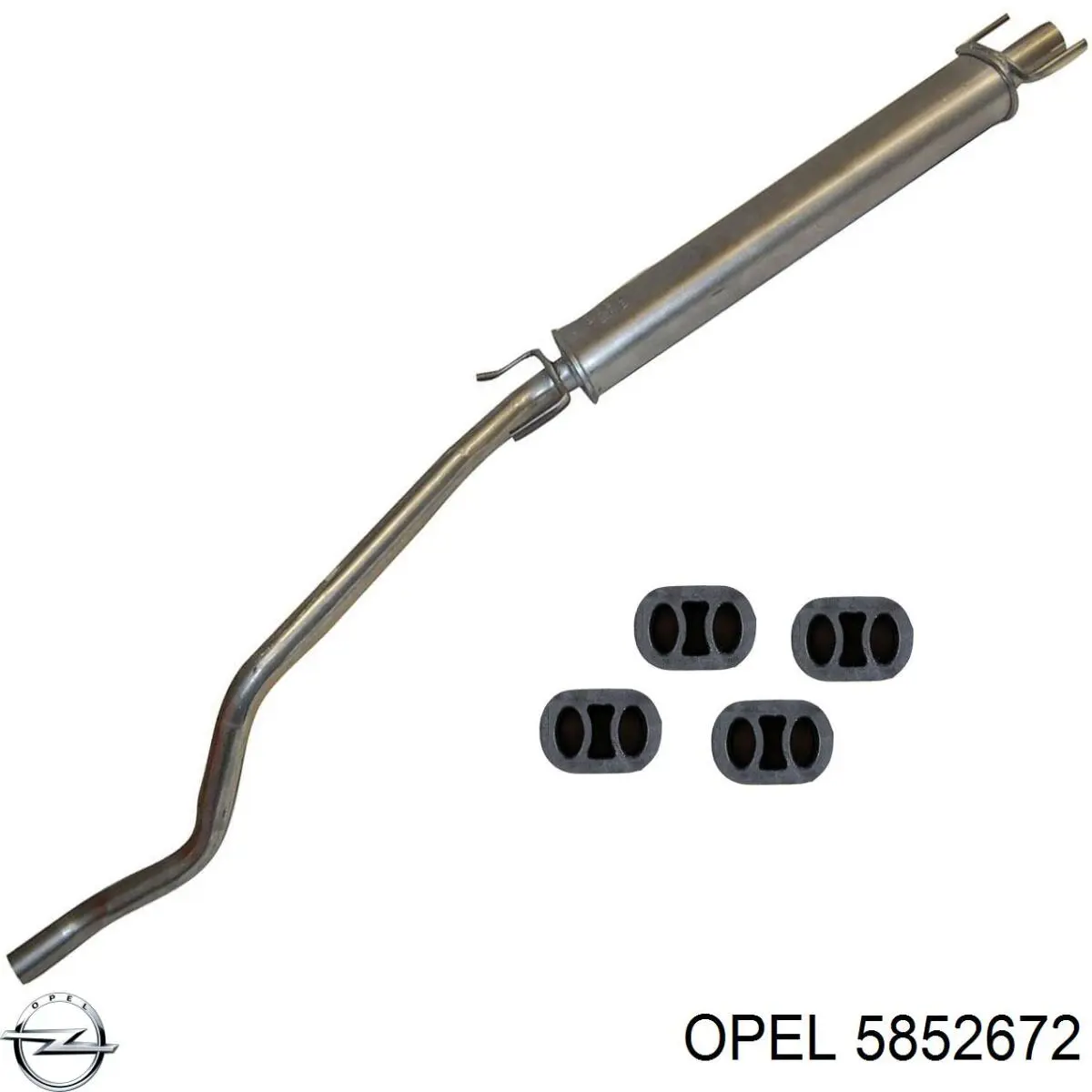 Купити 5852672 Opel Вихлоп