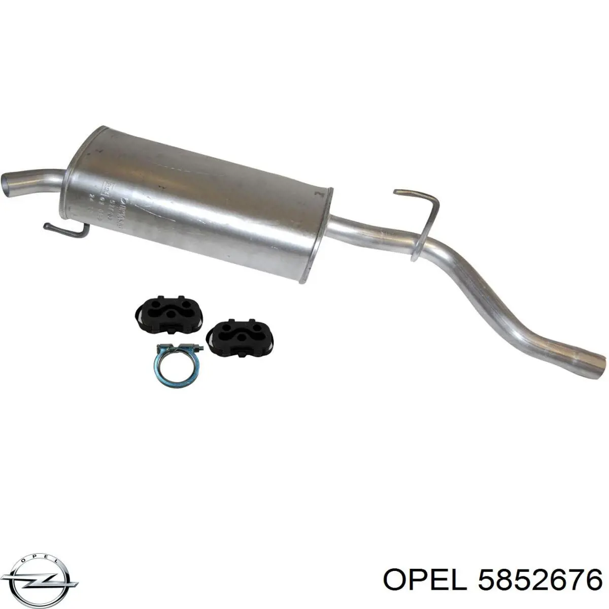 Купити 5852676 Opel Вихлоп
