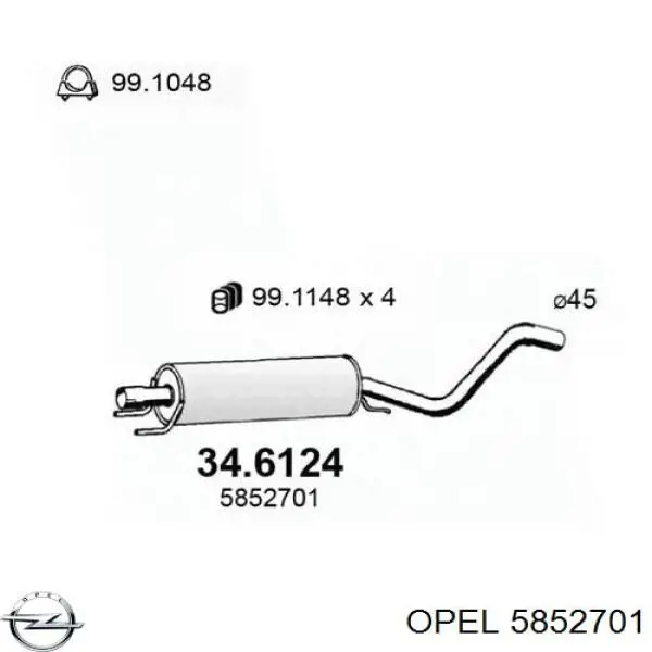  5852701 Opel