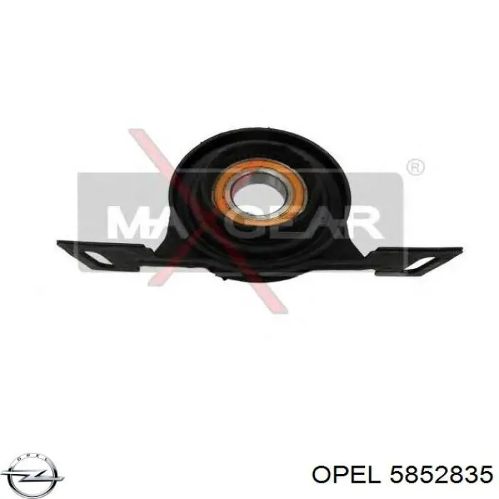 Глушник Opel 5852835 ціна, від 55.85 USD