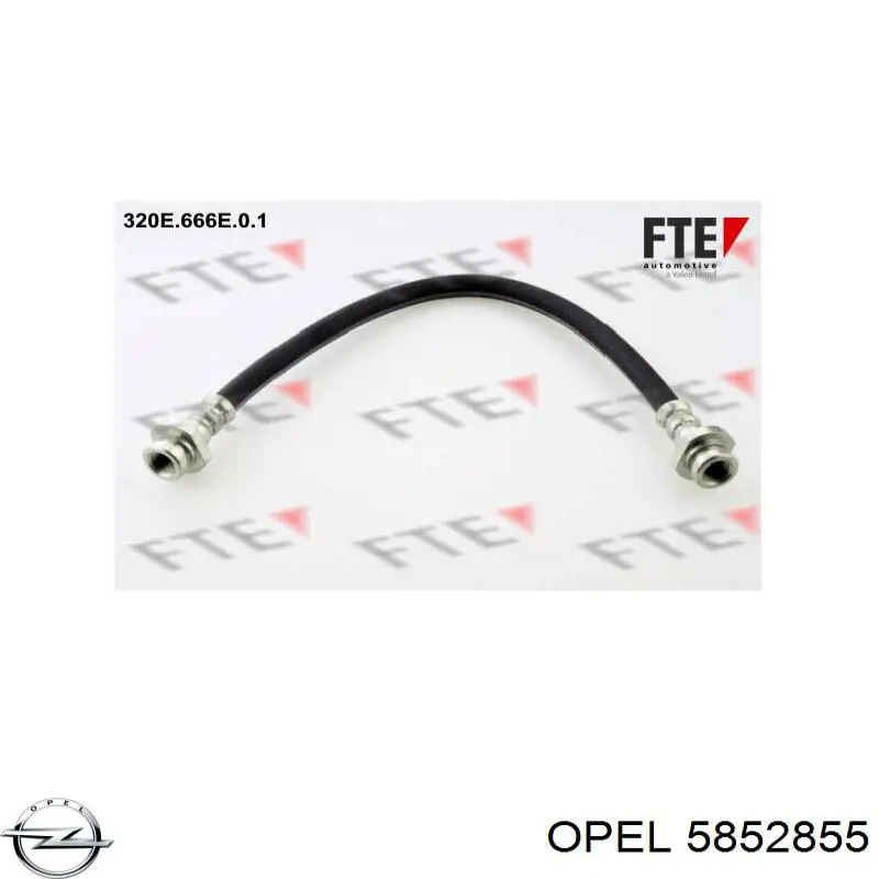 Вихлоп Opel 5852855 ціна, від 37.68 USD