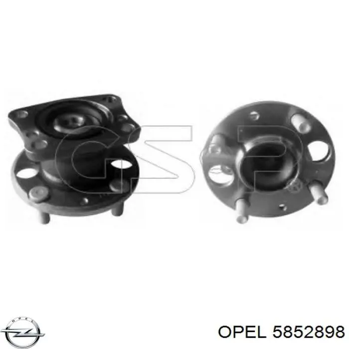 Вихлопна труба Opel 5852898 ціна, від 96.93 USD