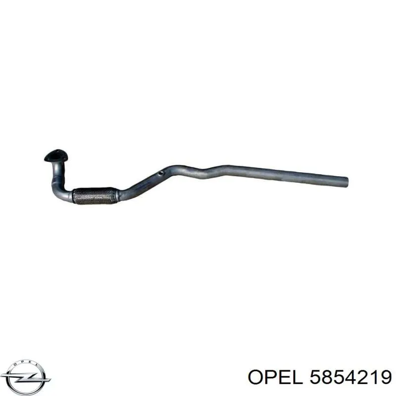 Купити 5854219 Opel Глушник, передня частина