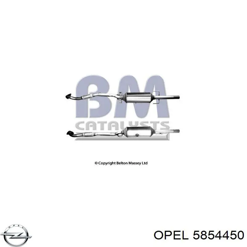  5854450 Opel