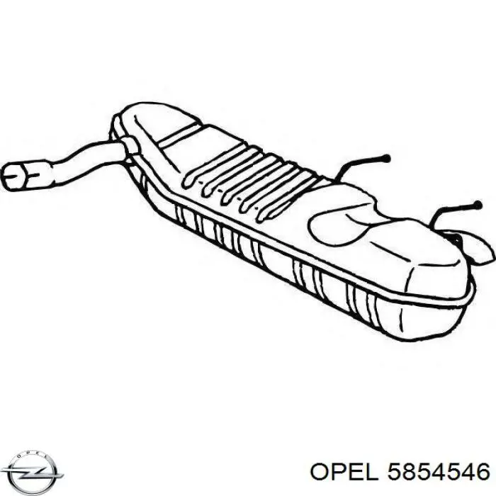  5854546 Opel