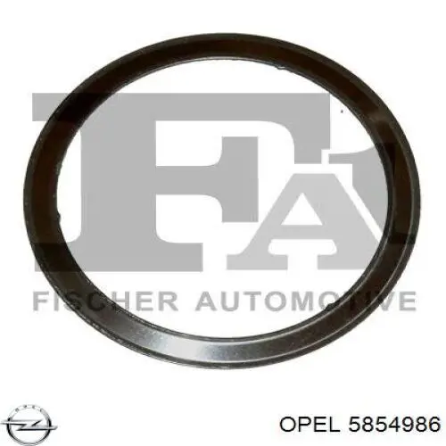 Прокладка каталізатора передня Opel 5854986 ціна, від 1.69 USD