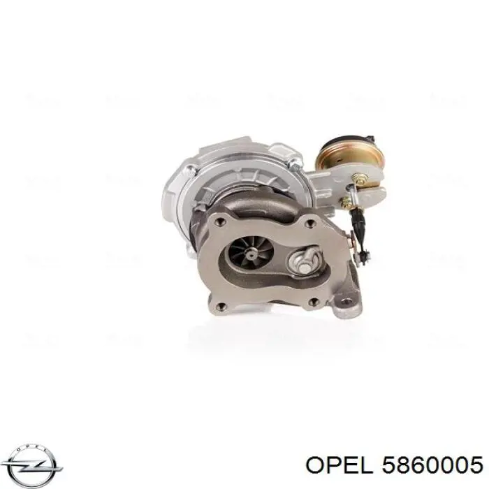 5860005 Opel турбіна