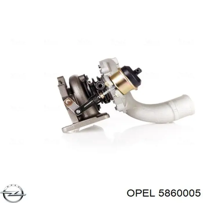 Турбіна Opel 5860005 ціна, від 238.57 USD