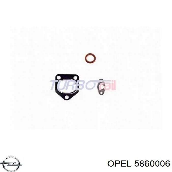Турбіна 860049 Opel