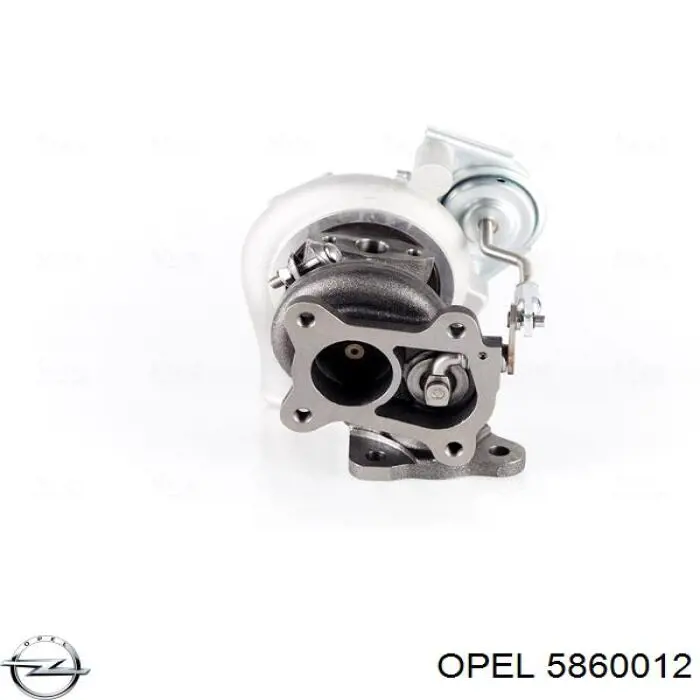 Турбіна Opel 5860012 ціна, від 158.50 USD