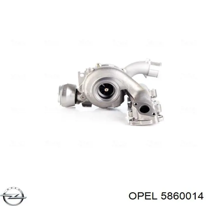 5860014 Opel Турбонаддув