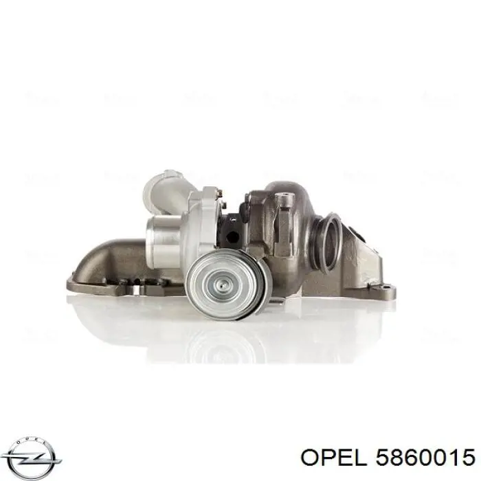 Турбіна Opel 5860015 ціна, від 155.02 USD
