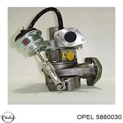 Турбіна Opel 5860030 ціна, від 169.20 USD