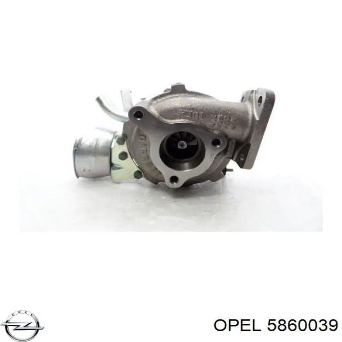 5860039 Opel турбіна