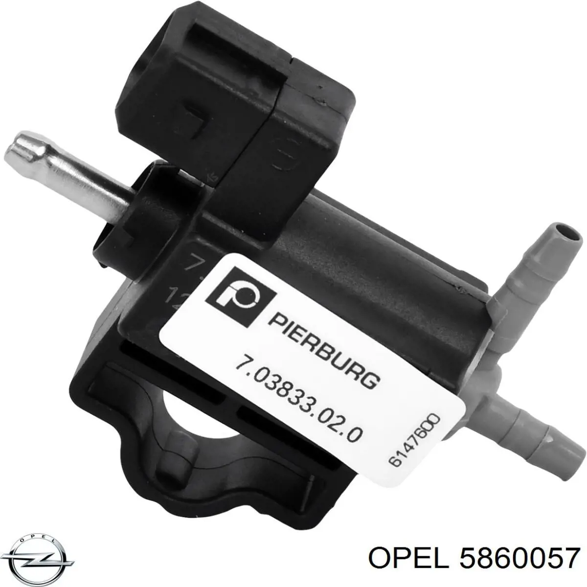 5860057 Opel клапан регулювання тиску надуву