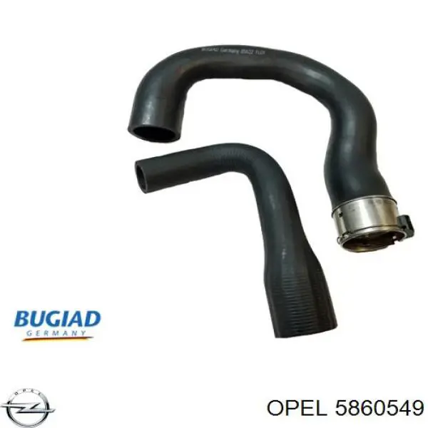5860549 Opel Трубка, що нагнітається