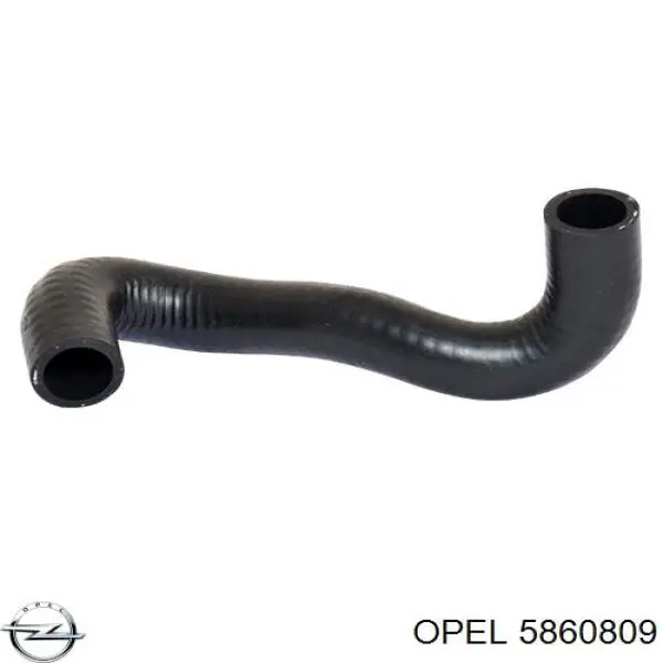 Купити 5860809 Opel Шланг/патрубок интеркуллера