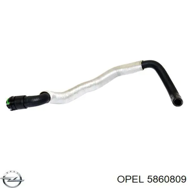 13101639 Opel Шланг/патрубок интеркуллера